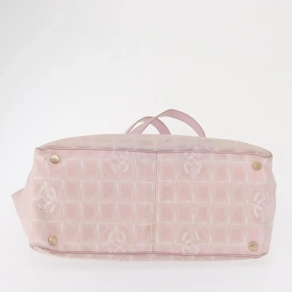 Chanel Nylon New Travel Line Tote Bag Pink